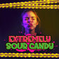 Barnetts - Mega Sour Candy Lemon 227G - Trendy Sweet Bags - Traditionally Handmade Sweets - Sour Coating Lasts 20 Seconds - Cand