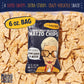 THE MATZO PROJECT Matzo Chips, Salted, Kosher, Vegan, Nut-Free, 6 Ounce (Pack of 3)
