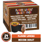Crazy Cups Flavored Coffee Pods Variety Pack - 24 Count for Keurig - Recyclable Single Serve Cups, Model SYNCHKG125398