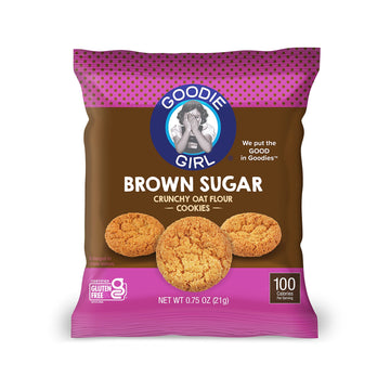 Goodie Girl, Mini Brown Sugar Cookie Snack Packs | Gluten Free, Peanut Free | 100 Calories (24 Pack)