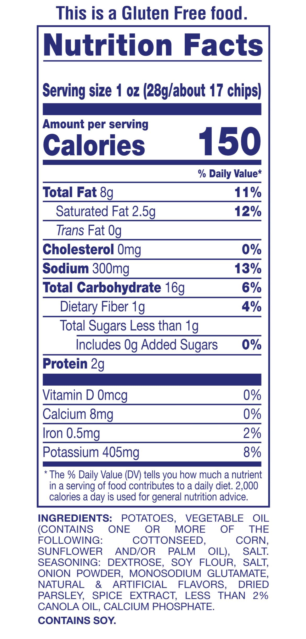 Better Made Special Potato Chips (Sour Cream & Onion) - 50 Pack - 50 X 1 Oz. Bags - Crunchy, Individual Snacks Made From Fresh P