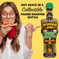 WHOOP ASS Premium Bacon Hot Sauce Gift Set - Green Habanero & Roasted Garlic - 5.6 oz (Pack of 3)