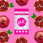 Pur Gum | Aspartame Free Chewing Gum | 100% Xylitol | Natural Pomegranate Mint Flavored Gum, 55 Pieces (Pack Of 3)
