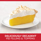 Duncan Hines Comstock Pie Filling & Topping, Lemon Cream, 21 Ounce (Pack of 8)