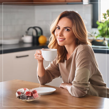 Eastanbul Turkish Delight, 10.5oz, Turkish Delights Candy Assorted Strawberry, Blackberry, Raspberry & Blueberry Flavor, Interna