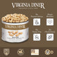 Virginia Diner Salted Gourmet Peanuts (18 Ounce 1.12 Pound) Salted Blister Roasted Peanuts, Virginia Extra Large Peanuts