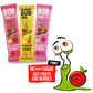 BOB SNAIL Healthy Fruit Snacks for Kids and Adults - 30 Fruit Leather Snacks with Apple, Banana, Strawberry - Vegan Low-Carb Var
