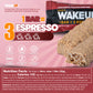 Jesses WakeUP! Cinnamon Crunch Protein Bars - 350mg Caffeine, Gluten-Free, Vegetarian, 6 Pack