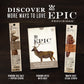 Epic EPIC Bars Variety Pack - Chicken, Beef, Venison, Keto-Friendly, 12 Bars, 16.8 Ounce