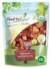 Food To Live Organic Sun-Dried Tomatoes With Sea Salt, 1 Pound - Salted, Non-Gmo, Kosher, Vegan, Unsulfured, Bulk