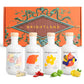 Brightland The Mini Artist Series Gift Set  4 Piece Set - Olive Oil Bundle Includes Ardor Chili  Rosette Garlic  Lucid Lemon & Arise Basill Infused Oils - 4 x 3.4 Fl Oz Bottles