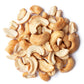 Food to Live Dry Roasted Cashew Halves and Pieces, Unsalted, Keto, 8 Pound