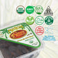 Sahara Gold Medjool Dates - Organic, Vegan-Friendly, 14 oz (397 g), USDA Certified, No Preservatives, Sweet Flavor