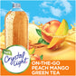 Crystal Light On The Go Peach Mango Green Tea Drink Mix, 10-Packet Box (Pack Of 15)