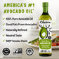 Chosen Foods 100% Pure Avocado Oil, Keto Friendly, High-Heat Cooking, 33.8 Fl Oz, Clear