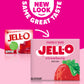 Jell-O Strawberry Artificially Flavored Gelatin Dessert Mix, Family Size, 6 Oz Box