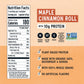 Purely Elizabeth Creamy & Hearty Protein Instant Oatmeal, Maple Cinnamon Roll, Vegan Friendly, Organic, Gluten Free & Non-GMO, 5