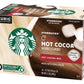 Starbucks Classic Hot Cocoa K-Cup Pods, Made With Real Cocoa & Nonfat Milk, K-Cup Pods For Keurig Brewing System, 10 Ct K-Cups P