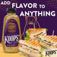 Koops  Honey Dijon Mustard - Gourmet Mustard, Gluten-Free, Kosher, Made in USA, From Quality Mustard Seeds, Honey Mustard Sauce