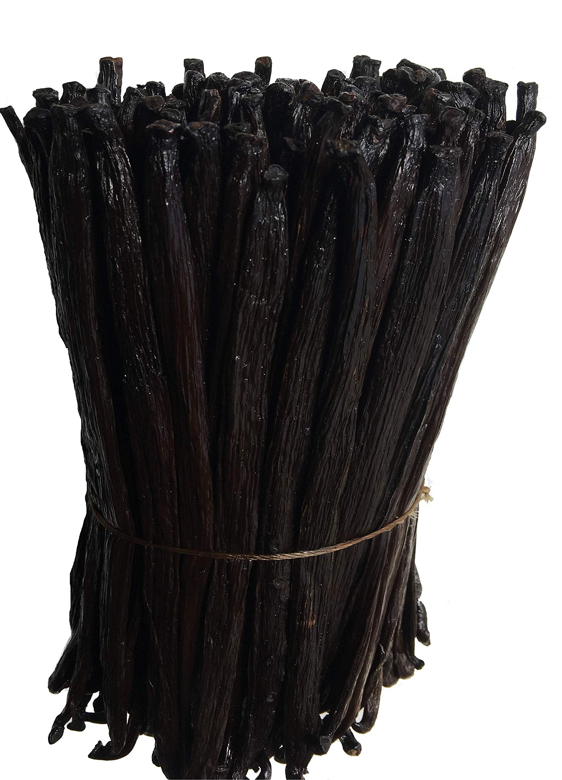 FITNCLEAN VANILLA Tahitian Vanilla Beans Grade A for Extract, Cooking & Baking - 4oz Non-GMO Pods