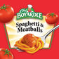 Chef Boyardee Spaghetti and Meatballs in Tomato Sauce, Microwave Food, 7.5 OZ Microwaveable Bowl (12 Bowls)