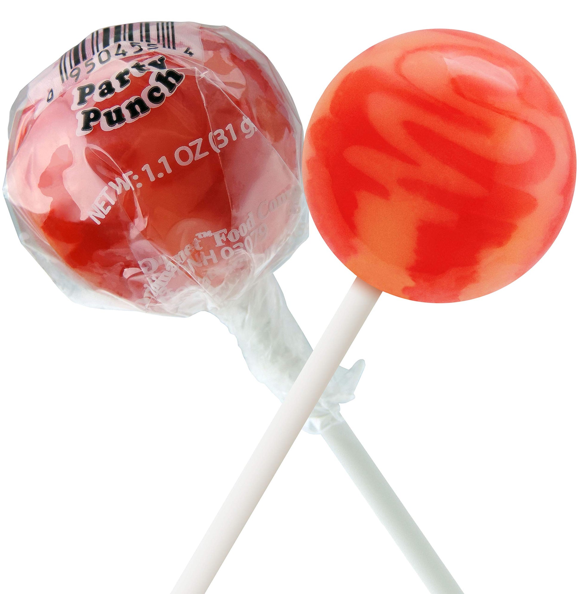 Original Gourmet Lollipops, Party Punch, 30 Count, Red, 1 Count (Pack of 30)