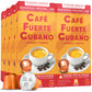 Café Fuerte Cubano Espresso Pods, Dark Roast, Intensity 13, 80 Count