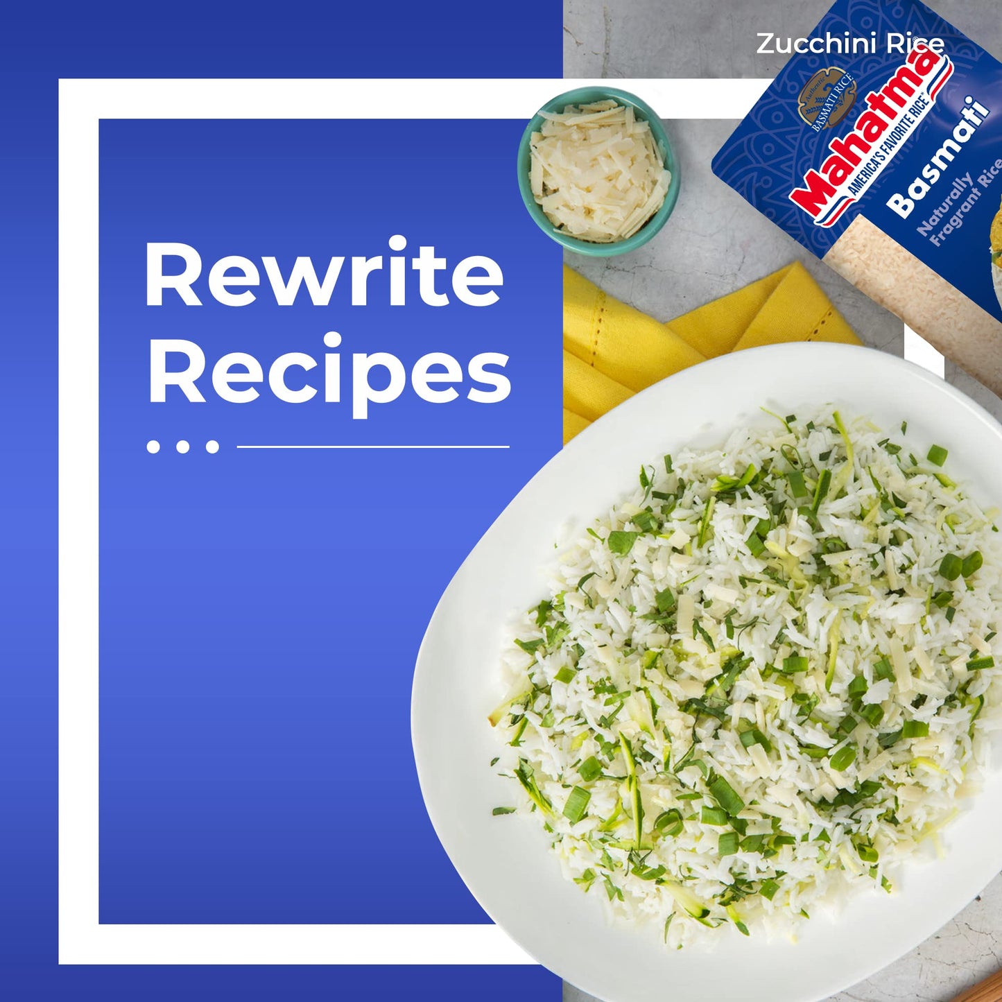 Mahatma Indian Basmati Rice, 32-Ounce Bag of Rice, Fluffy, Floral, and Nutty-Flavored Rice, Stovetop or Microwave Rice