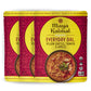 Maya Kaimal Foods Organic Indian Everyday Dal (Pack of 3) - Fully Cooked Ready to Eat Meals w/Yellow Lentils, Tomato & Garlic - 