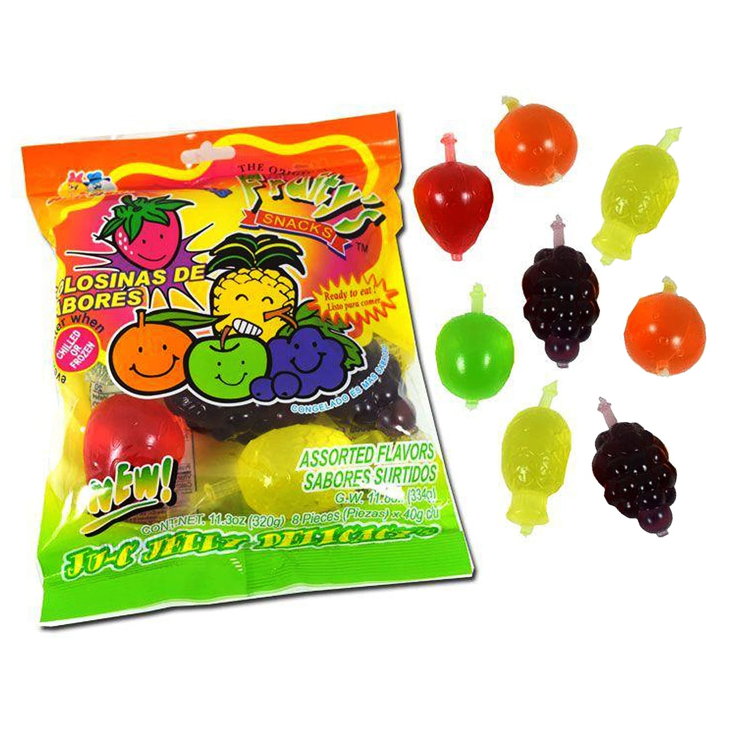 Din Don JU-C Jelly Candy | 11.8oz | 8 Pieces