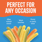 Sensible Portions Veggie Straws, Sea Salt Flavor, Gluten-Free Chips, 7 Ounce Bag, 12-Pack