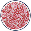 Sentovac Valentine Nonpareils Sprinkles Edible 2mm Mini Peals Red Pink White Sprinkle for Cake Decorating Sugar Candy Cookie Cup
