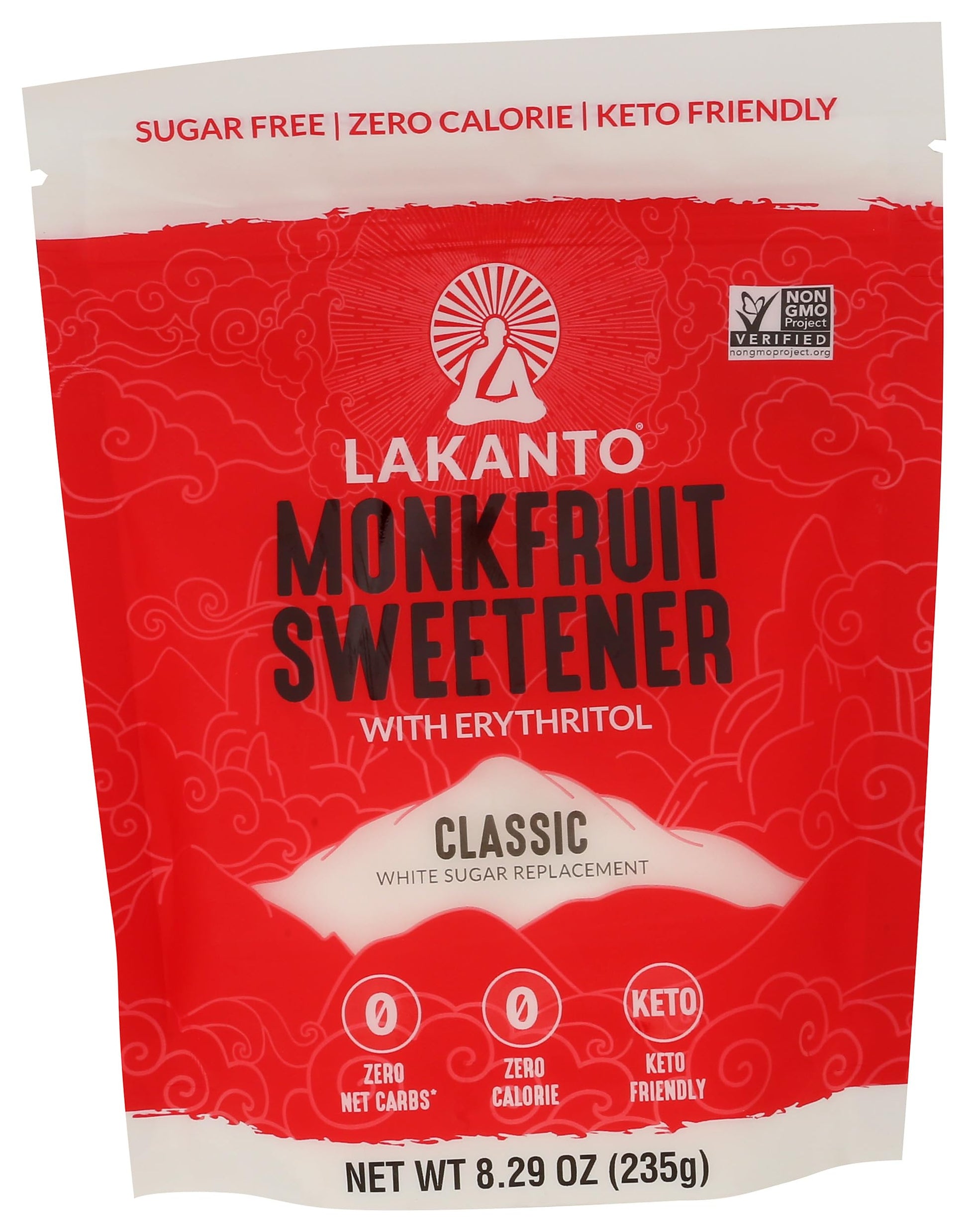 Lakanto  Sweetener Monkfruit Classic  8.29 Ounce