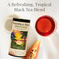 The Republic of Tea PassionFruit Papaya Black Tea, 50 Count, Tin of Tea Bags