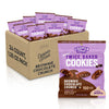 Cooper Street Italian Biscotti Cookies - Twice Baked Biscotti Style Cookie Biscuits In Delicious Brownie Chocolate Crunch | Crispy, Light And Healthy Cookies | Peanut & Dairy Free | 1.25Oz - 24 Pack
