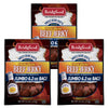 Bridgford Sweet Baby Rays Beef Jerky Original 6.2 oz Pack of 3 - Healthy High Protein Beef Jerky for Your Dietary Preferences - 