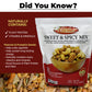 Mixed Nuts Sweet & Spicy Nut Mix - Salted Cashews Butter Toffee Peanuts Habanero Corn Nuts Chili Lemon Peanuts Almonds Dry Roast