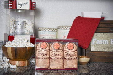 Amish Country Popcorn | 3 (1 Lb Bags) Ladyfinger Kernels Gift Set | Old Fashioned, Non-Gmo And Gluten Free