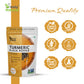 Holy Natural Turmeric Black Pepper Powder, Vegan, Gluten-Free, 1 Pound