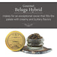 OLMA Caviar Beluga Hybrid Sturgeon Black Caviar - 1 oz / 28 g - Premium Quality from Italy