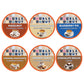 Double Donut Coffee Variety Pack Assorted Medium Roast, Dark Roast & Flavored Coffee In Recyclable Single Serve Cup, 66 Count
