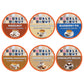 Double Donut Coffee Variety Pack - Coffee Pods for Keurig - Hazelnut, Caramel, Chocolate - 18 Count