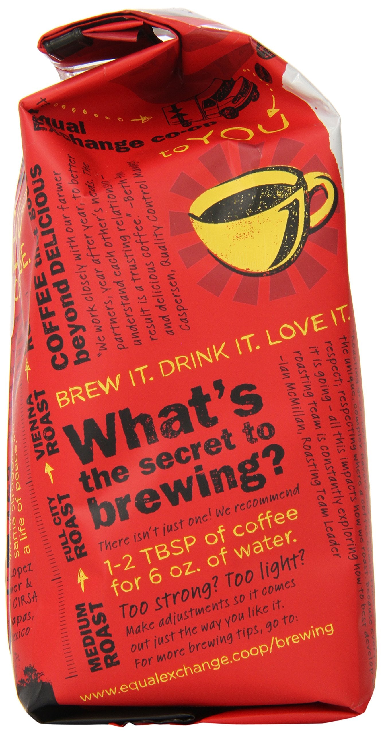 Equal Exchange Organic Ground Coffee, Breakfast Blend, 12-Ounce (Pack Of 1)