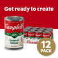 Campbell's Condensed Heart Healthy Cream of Chicken Soup, 10.5 oz Can (12 Pack)