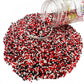 Se Si&Moos Red And Black Sprinkles Black White And Red Nonpareils Edible Pearls For Cake Decorating Small Pearl Sprinkles Hallow