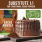 Viva Naturals Organic Cacao Powder, 1lb - Unsweetened Cacao Powder With Rich Dark Chocolate Flavor, Perfect for Baking & Smoothi