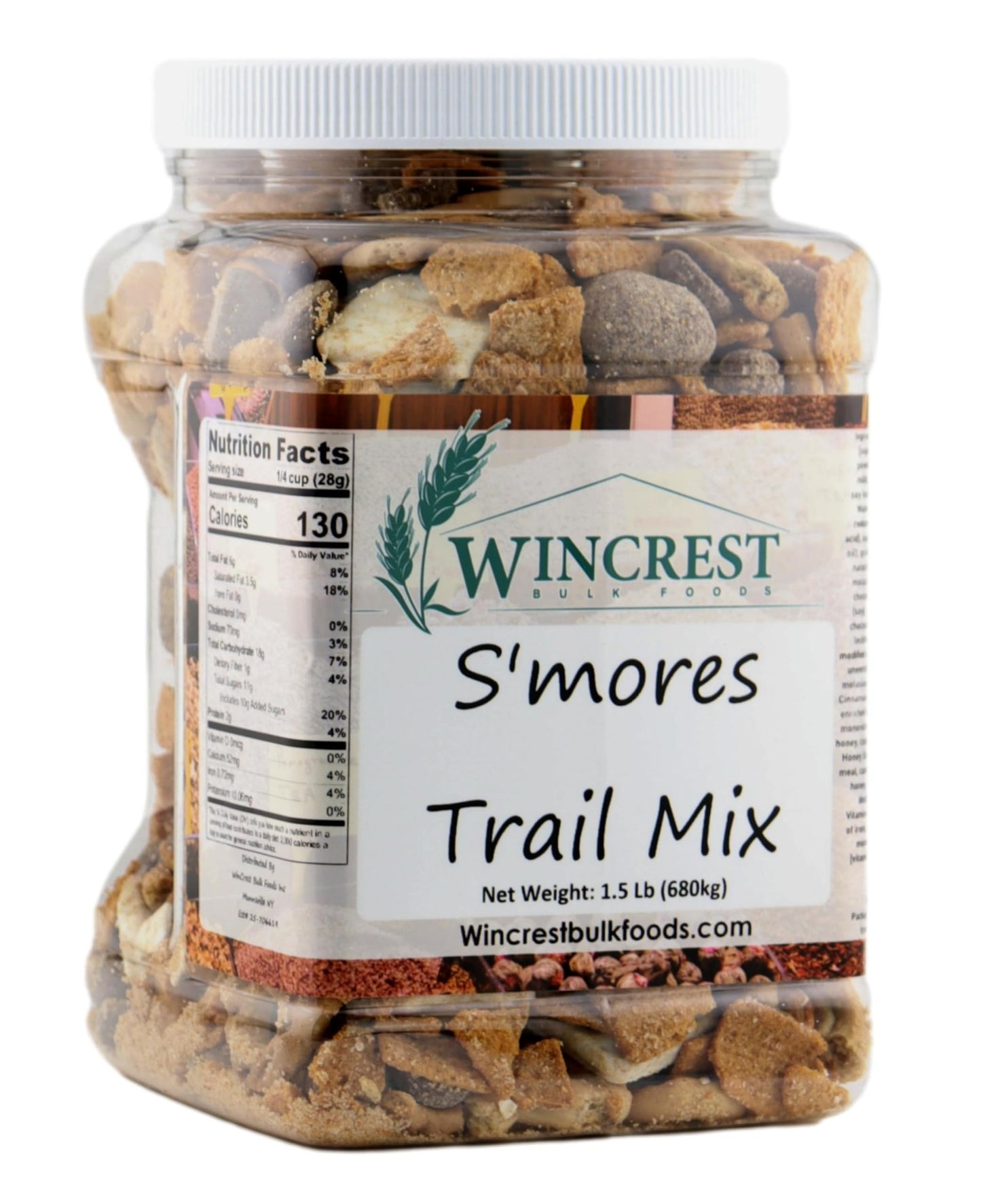 S'mores Trail / Snack Mix - 1.5 Lb Container