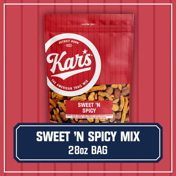 Kars Nuts Sweet 'N Spicy Trail Mix, 28 Oz - Resealable Pouch (Pack Of 1), Gluten-Free Snack Mix