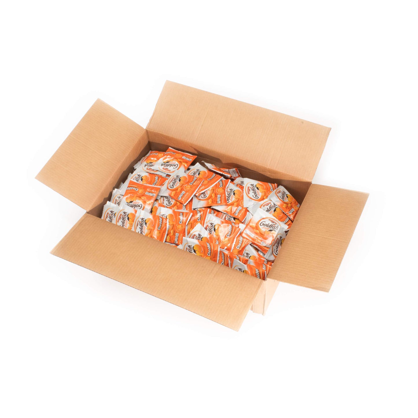 Goldfish Cheddar Cheese Baked Snack  ers, 0.75 Ounces, Pack of 300