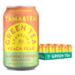 Tama Tea Sparkling Peach Pear Green Tea - Zero Sugar, Non-GMO, 12 oz Pack of 12
